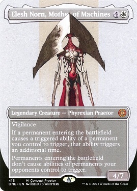 Elesh Norn, Mother of Machines Phyrexia- All Will Be One Concept Praetors Frame